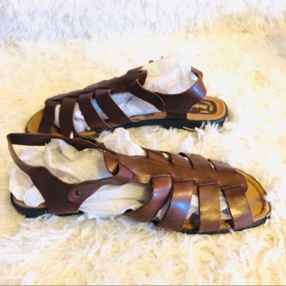Made In Brazil Brown Sandals - Picture 1 of 8